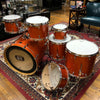 Tama Superstar Classic 7-Piece Shell Pack Early 2020s Bright Orange Sparkle w/Remo Ambassador Coated Heads