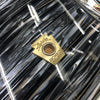 Ludwig USA Classic Maple 3-Piece Fab Shell Pack with 22" Bass Drum 2013 Vintage Black Oyster Pearl w/Extra 12" Rack Tom