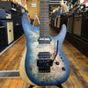 Schecter Reaper-6 FR-S Electric Guitar 2021 Satin Sky Burst w/Sustainiac Pickup, Padded Gig Bag