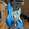 Fender Custom Shop Limited Edition 1964 Jazz Bass Journeyman Relic Aged Lake Placid Blue w/Hard Case