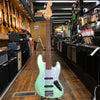 Fender Deluxe Active Jazz Bass V 5-String Bass 2017 Surf Pearl w/Pearloid Pickguard, Molded Hard Case