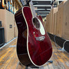 Takamine Japan JJ325SRC John Jorgenson Acoustic-electric Guitar Gloss Red w/Hard Case