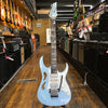 Ibanez Japan Steve Vai Signature PIA3761C Electric Guitar Blue Powder w/Matching Headstock, Hard Case