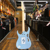 Ibanez Japan Steve Vai Signature PIA3761C Electric Guitar Blue Powder w/Matching Headstock, Hard Case