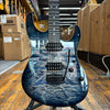 Suhr Custom Modern HH Angel Quilt Electric Guitar 2024 Faded Transparent Whale Blue Burst w/Hard Case, All Materials