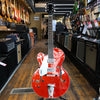 Gretsch G5420LH Electromatic Classic Hollowbody Single-cut Left-handed Electric Guitar 2021 Orange Stain w/All Materials