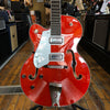 Gretsch G5420LH Electromatic Classic Hollowbody Single-cut Left-handed Electric Guitar 2021 Orange Stain w/All Materials