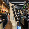 Ibanez Japan Prestige S6570Q Natural Blue w/Matching Headstock, Hard Case