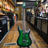 Ibanez Japan Prestige S6521Q Electric Guitar Surreal Blue Burst w/Matching Headstock, Hard Case