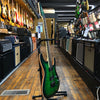 Ibanez Japan Prestige S6521Q Electric Guitar Surreal Blue Burst w/Matching Headstock, Hard Case