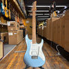 Ibanez Japan Prestige AZ2204 Electric Guitar 2023 Ice Blue Metallic w/Hard Case, All Materials