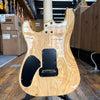 Lakland USA Custom 65-S HSS Electric Guitar Early 2020s Buckeye Burl Natural w/Fralin Pickups, Tweed Case