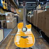 Yamaha FGC-TA TransAcoustic Cutaway Dreadnought Acoustic-electric Guitar 2025 Vintage Tint w/Padded Gig Bag