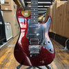 Suhr Pete Thorn Custom HSS Electric Guitar Red Sparkle w/Hard Case
