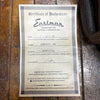 Eastman SB59/v Electric Guitar 2020 Antique Black Varnish w/Hard Case, Materials