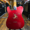 Fender Custom Shop Limited Edition '60s HS Tele Heavy Relic Aged Candy Apple Red Over Pink Paisley w/Hard Case