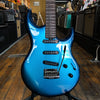 Ernie Ball Music Man Steve Lukather Luke 4 SSS Electric Guitar Diesel Blue w/Mono Case