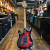 Ernie Ball Music Man Jason Richardson Signature Cutlass HH Electric Guitar Rorschach Red w/Mono Case