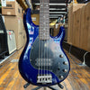Ernie Ball Music Man StingRay 5 Special 5-string Bass Guitar Butane Blue w/Mono Case
