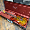 Fender Custom Shop Masterbuilt Dave Brown Handstained Quilted Maple Top Stratocaster NOS Bengal Burst w/Curtis Novak Pickups, Hard Case