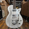 Gretsch G5230T Electromatic Sparkle Jet FT Single-Cut with Bigsby Silver Sparkle