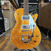 Gretsch G5230T Electromatic Sparkle Jet FT Single-Cut with Bigsby Gold Sparkle