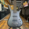 Warwick Pro Series Corvette Standard Bass, 5-String Nirvana Black Transparent Satin w/Padded Gig Bag