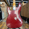 Fender Custom Shop Limited Edition "P" Jazz Bass Heavy Relic Aged Cimarron Red w/Tweed Case