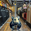 Gretsch Japan Limited Falcon Center Block Double-Cut Electric Guitar with String-Thru Bigsby Midnight Sapphire w/Hard Case