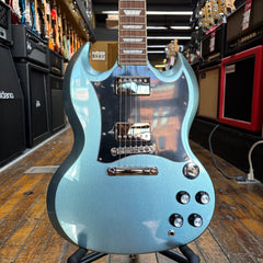 ギター Epiphone SG Pelham Blue Epiphone SG Standard Electric Guitar Pelham Blue w/Padded Gig Bag