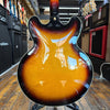 Epiphone Sheraton Frequensator Semi-hollowbody Electric Guitar Vintage Sunburst w/Padded Gig Bag