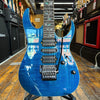 Ibanez Japan J Custom RG8570 Electric Guitar 2024 Royal Blue Sapphire w/Hard Case, All Materials