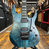 Ibanez Premium RGT1220PB Electric Guitar Cosmic Blue Low Gloss w/Padded Gig Bag