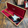 Fender Custom Shop Limited 1957 Stratocaster Relic Aged Black w/Gold Hardware, Tweed Case