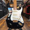 Fender Custom Shop Limited 1957 Stratocaster Relic Aged Black w/Gold Hardware, Tweed Case