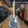 Fender Jack White Triplesonic Acoustasonic Telecaster Satin Arctic White with Black Top w/Hard Case