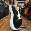 Fender Jack White Triplesonic Acoustasonic Telecaster Satin Arctic White with Black Top w/Hard Case