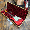 Fender Limited Edition American Vintage II 1961 Stratocaster Fiesta Red w/3A Roasted Flame Maple Neck, Tweed Case