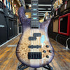 Spector Euro 4 CST Bass Guitar Natural Violet Burst Gloss w/Padded Gig Bag