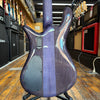 Spector Euro 4 CST Bass Guitar Natural Violet Burst Gloss w/Padded Gig Bag