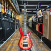 Spector Euro 4 CST Bass Guitar Natural Red Burst Gloss w/Padded Gig Bag