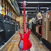 Spector Euro 4 CST Bass Guitar Natural Red Burst Gloss w/Padded Gig Bag