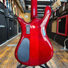 Spector Euro 4 CST Bass Guitar Natural Red Burst Gloss w/Padded Gig Bag