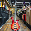Spector Euro 5 CST 5-String Electric Bass Guitar Natural Red Burst Gloss w/Padded Gig Bag