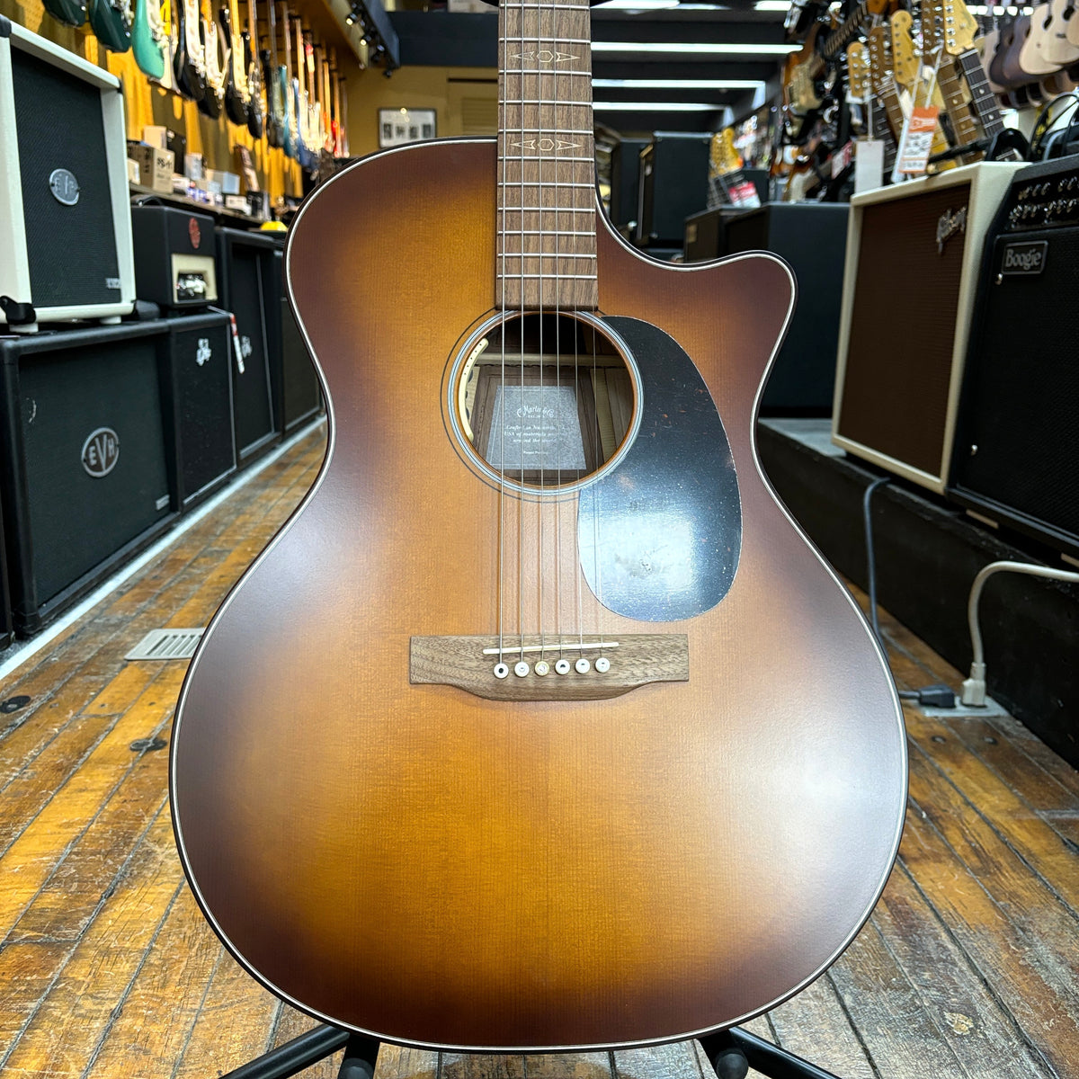 Martin GPCE Inception Maple AcousticElectric Guitar Amber Fade Sunbur