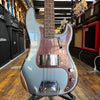 Fender Custom Shop 1960 Precision Bass Relic Super Faded Aged Charcoal Frost Metallic w/Tweed Case
