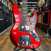 Fender Custom Shop Limited 1966 Jazz Bass Journeyman Relic Aged Candy Apple Red w/Matching Headstock, Hard Case