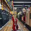 Fender Custom Shop Limited 1966 Jazz Bass Journeyman Relic Aged Candy Apple Red w/Matching Headstock, Hard Case