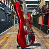 Fender Custom Shop Limited 1966 Jazz Bass Journeyman Relic Aged Candy Apple Red w/Matching Headstock, Hard Case