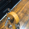 Ernie Ball Music Man Axis Sport HH Hardtail 2000 Honey Burst w/Seymour Duncan JB Pickup, Hard Case